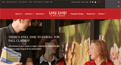 Desktop Screenshot of lakelandcollege.edu